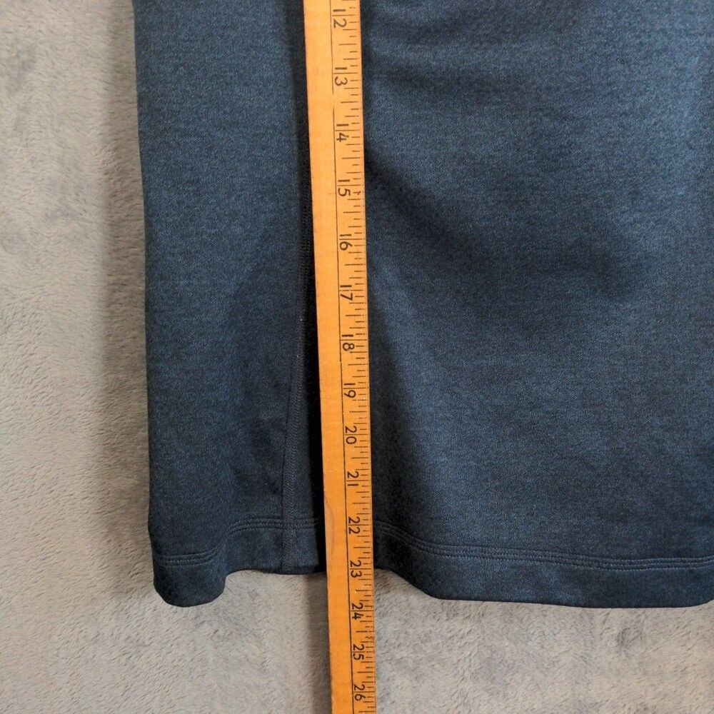 The North Face 1/4 Zip Pullover Sweater Womens M Navy Blue Mock Neck Lightweight - Picture 8 of 8